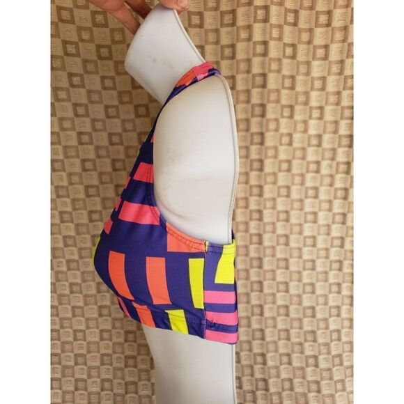 Girls Spirit Cheer Sports Bra Crop Top Multi Color Large New clearance - Picture 6 of 10